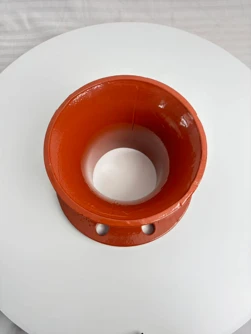 ISO2531 DN150 Pn16 Ductile Cast Iron Di Pipe Fitting Flange Bell Mouth